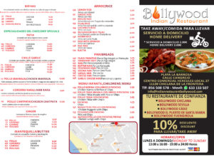 Menu Bollywood Chiclana-2